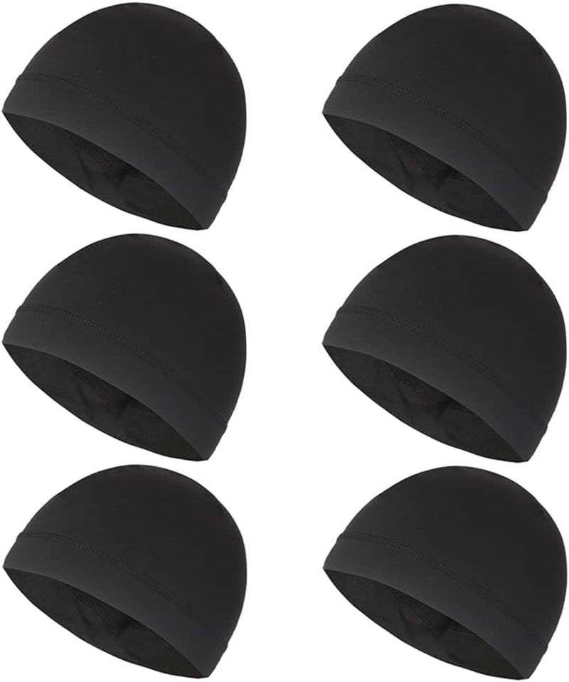 Supeniu Skull Caps Beanie Hats Under Helmet Liner Cycling Cooling Running Sweat Wicking Skullcap Cap Fits Motorcycle Helmets for Men - Image 1